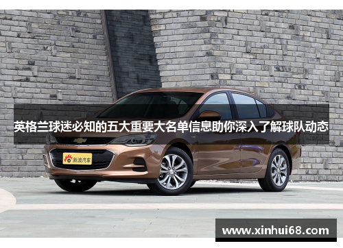 英格兰球迷必知的五大重要大名单信息助你深入了解球队动态